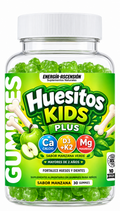 Huesitos Kids Plus Gomitas +2, Calcio Magnesio Vitamina D3k2