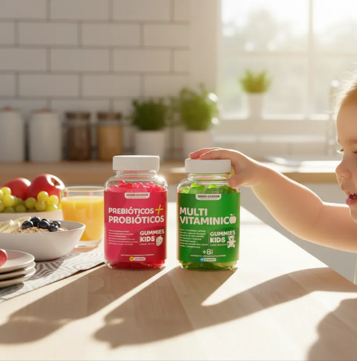 Pack Infantil Defensas y Nutrición Probióticos Kids + Multivitamínico Kids