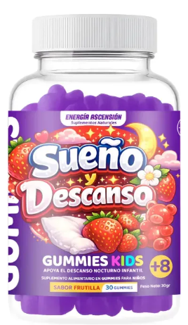 Sueño Y Descanso Gummies Infantil +8años