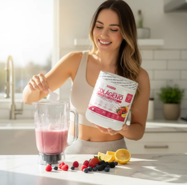 Colágeno Hidrolizado, Vitamina C, Biotina, Ácido Hialurónico | 300 g