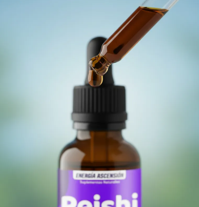 Reishi En Gotas 30ml, Estrés, Ansiedad, Cuerpo Inmune