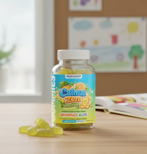 Calma Zen Kids Gummies, Equilibrio Y Regula Infantil +2años