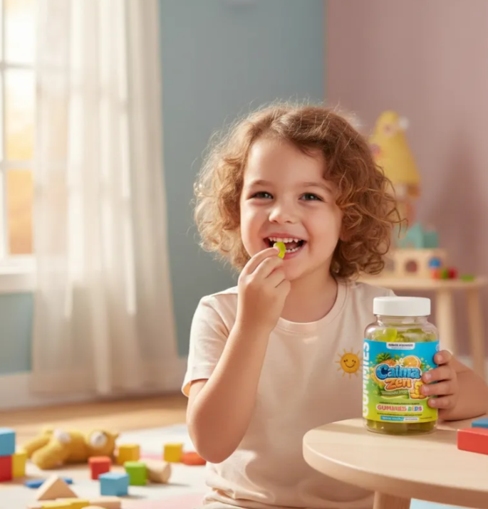 Calma Zen Kids Gummies, Equilibrio Y Regula Infantil +2años