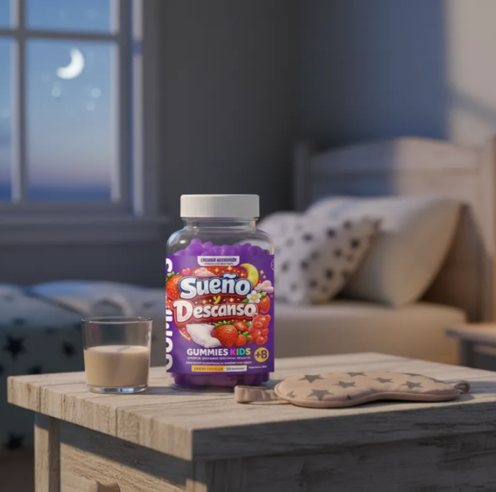 Sueño Y Descanso Gummies Infantil +8años