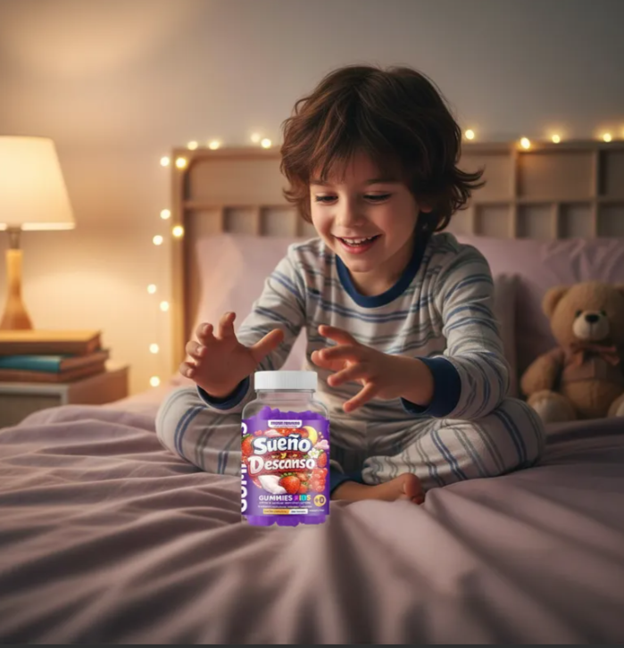 Sueño Y Descanso Gummies Infantil +8años