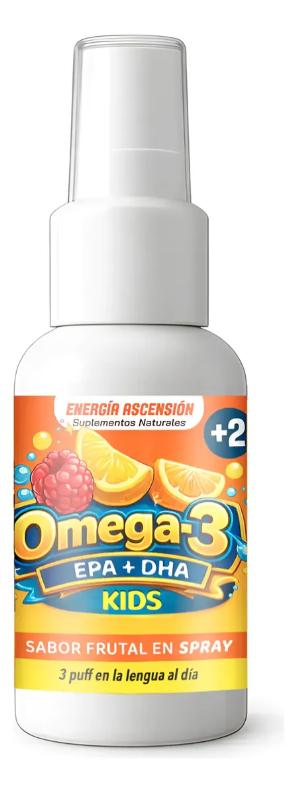 Omega 3 Spray Niños +2 Años Dha Epa Sabor Frutal 30 Ml