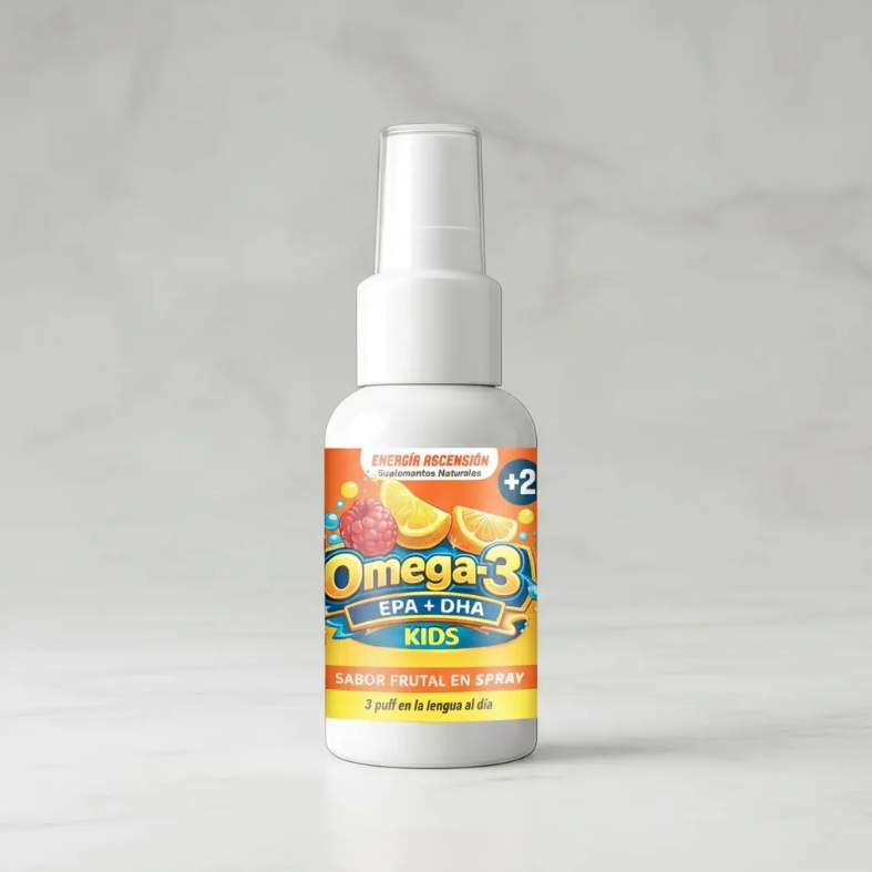 Omega 3 Spray Niños +2 Años Dha Epa Sabor Frutal 30 Ml