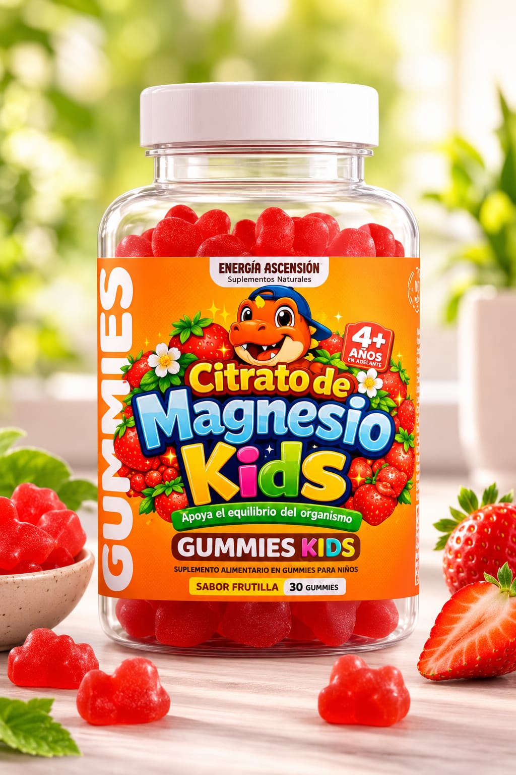 Citrato Magnesio Gummies Kids